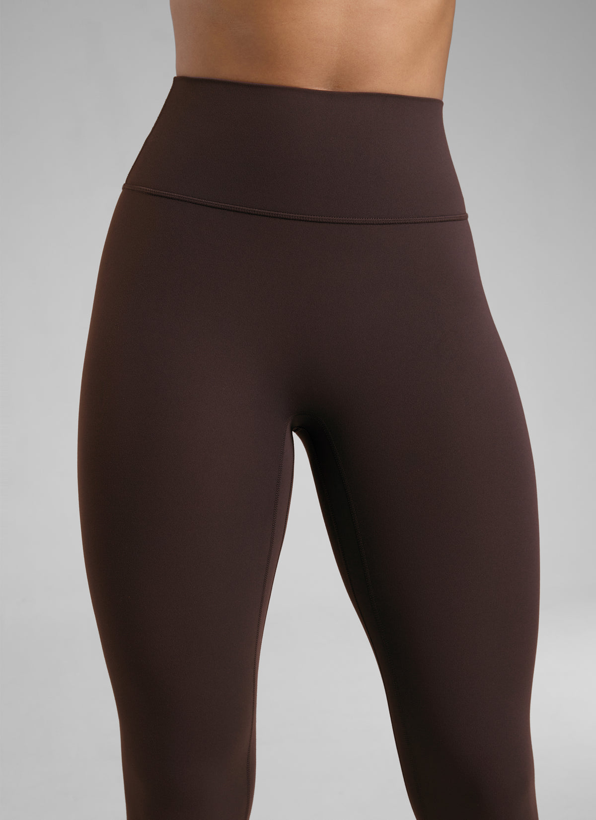 Butterlift High Rise Scrunch Butt Legging No Front Seam Hot Fudge Brown