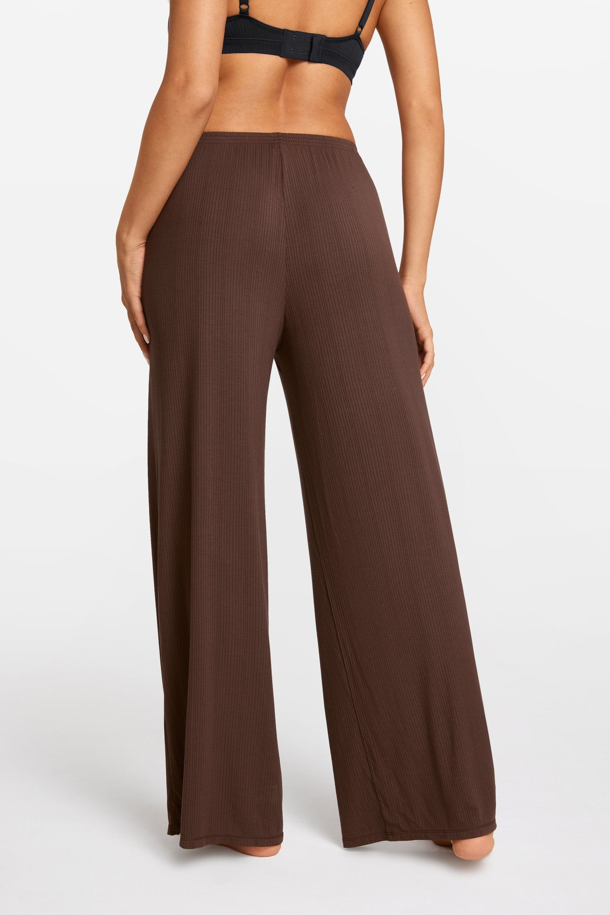 SOULVOR Wide Leg Casual Pants Hazelnut